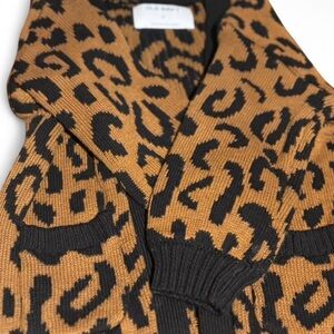 Old Navy 2T leopard cardigan